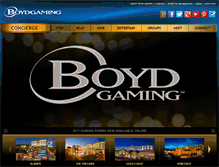 Tablet Screenshot of boydgaming.com